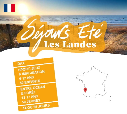 Séjours Eté - Dax - Les Landes - Le Temps Des Copains - LTC