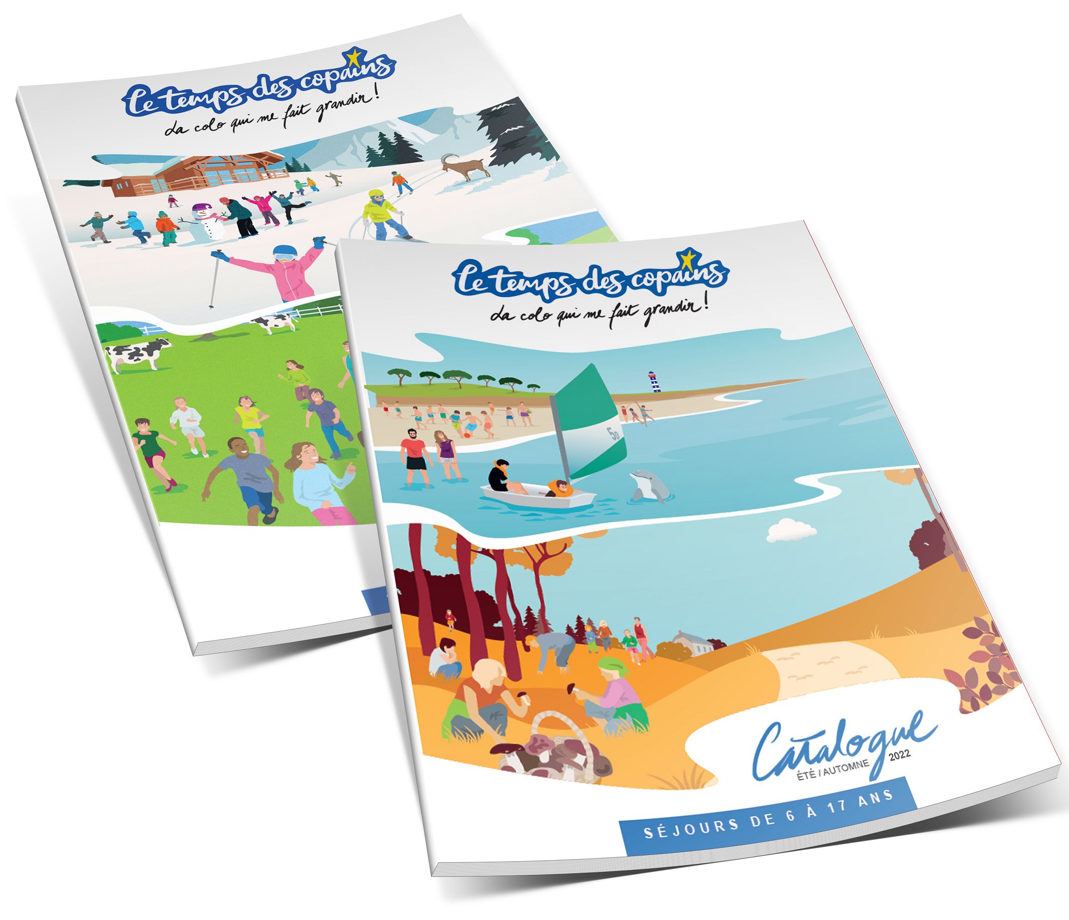 Catalogue Eté Automne 2022 - Hiver Printemps 2023 - Séjours & Colonies - Association Le Temps Des Copains - LTC