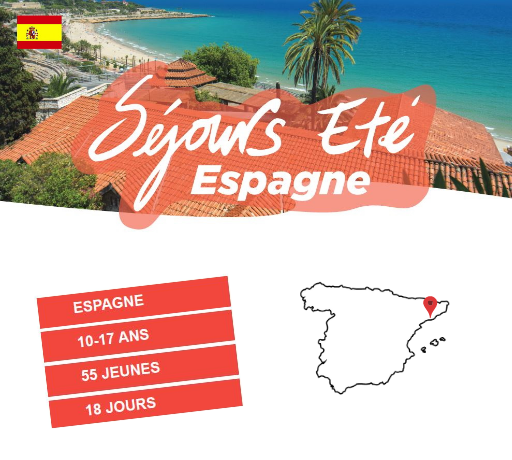 Séjours Eté - Coma-Ruga - Espagne - Le Temps Des Copains - LTC