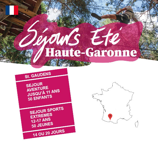 CarteEtFicheEteStGaudens2023 Séjours Eté - Aubenas - Ardèche - Le Temps Des Copains - LTC